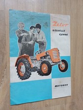 Prospectus tracteur zetor d'occasion  Lys-lez-Lannoy