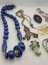 Usado, Lot de 9 bijoux anciens récents fantaisies, à identifier.. Murano Guess Carven ? comprar usado  Enviando para Brazil