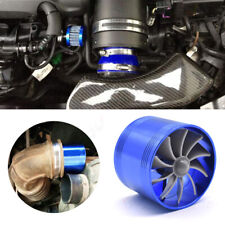 Turbonator de entrada de ar para carro ventilador azul motor gás economizador turbina carregador peças, usado comprar usado  Enviando para Brazil