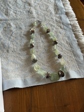 Collana pietra metallo usato  Italia