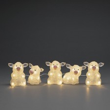 Led licherkette acryl gebraucht kaufen  Übach-Palenberg