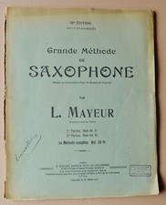 Grande methode saxophone d'occasion  Vesoul