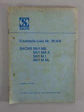 Teilekatalog sachs nl gebraucht kaufen  Jever