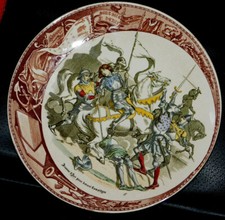 Assiette parlante faience d'occasion  Rouen-