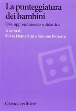 Punteggiatura dei bambini. usato  Italia
