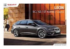 Seat Leon 2016 brochure catalogue Slovakia Slovaquie Cupra na sprzedaż  PL