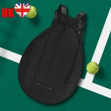 Mochila de tênis acolchoada impermeável bolsa raquete de badminton para mulheres masculinas (preta) comprar usado  Enviando para Brazil