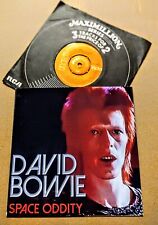 Usado, DAVID BOWIE - SPACE ODDITY  7" UK 45 VINYL  W. FREE UNIQUE CUSTOM PIC SLEEVE comprar usado  Enviando para Brazil