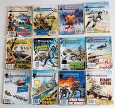 Commando war comics for sale  BOLTON