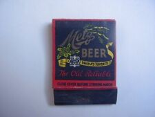 Vintage matchbook metz for sale  Belle Fourche