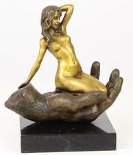 Bronzefigur weiblicher akt gebraucht kaufen  Recklinghausen
