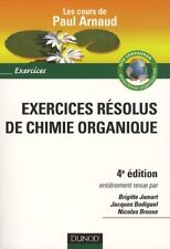 Exercices résolus chimie d'occasion  France