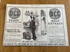 1898 advert d.c.l for sale  FORDINGBRIDGE