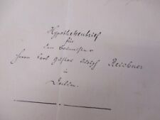 1899 hypothekenbrief den gebraucht kaufen  Tharandt