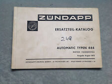 Zündapp ersatzteil katalog gebraucht kaufen  Kulmbach