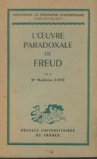 Oeuvre paradoxale freud d'occasion  Hennebont