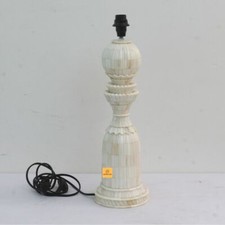 Abajur de mesa decorativo para casa com incrustação óssea / base de abajur / abajur elétrico comprar usado  Enviando para Brazil