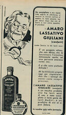 Pubblicita vintage amaro usato  Molfetta