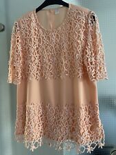 Festliche bluse apricot gebraucht kaufen  Bergkamen