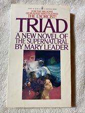 Triad - Mary Leader (Bantam Books, 1974) 1st Mass Market (Bantam) Printing RARE! comprar usado  Enviando para Brazil