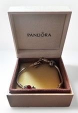 Usado, Pulseira Berloque Pandora Prata 925 com 3 Berloques de Prata 925 Sortidos - FRETE GRÁTIS! comprar usado  Enviando para Brazil