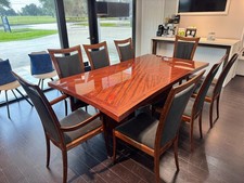 solid wood high table for sale  Houston