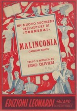 Spartito musicale malinconia usato  Piacenza