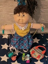 Vintage 1990 1ª edição Equipamento aeróbico CPK "Crystal Waters" olhos marrons, dreadlocks comprar usado  Enviando para Brazil