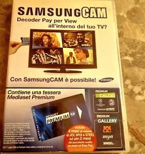 Samsung cam pay usato  Italia