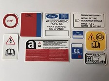 Decalques Fiesta RS Turbo Engine Bay, conjunto de decalques adesivos - FRST - melhor e mais barato  , usado comprar usado  Enviando para Brazil