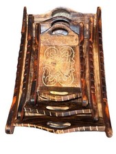 Tray set wooden for sale  Normal
