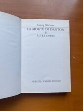 Georg buchner morte usato  Robilante
