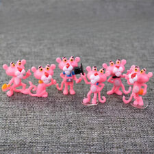 Conjunto 6x Conjunto de Figuras de Desenhos Animados Pantera Rosa Mini Estátua Brinquedo Estatueta Presente Quente comprar usado  Enviando para Brazil