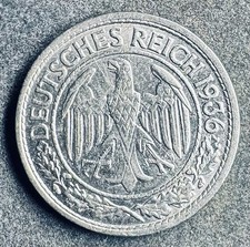 Reichspfennig 1936 weimarer gebraucht kaufen  Heist