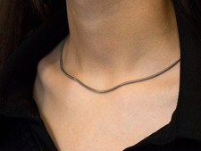 Edelstahl schlangenkette rund gebraucht kaufen  Zwickau