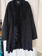 dennis basso faux fur coat for sale  WOKING