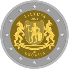 Używany, 1x 2euro commémorative Lituanie 2021 - Région Dzukija (neuve) na sprzedaż  Wysyłka do Poland