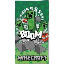 Minecraft towel green for sale  LYTHAM ST. ANNES