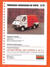 Renault balayeuse voirie d'occasion  Les Bordes