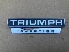 Triumph injection chrome for sale Triumph injection chrome for sale  RUGBY