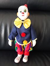 Poupée porcelaine clown d'occasion  Maulévrier