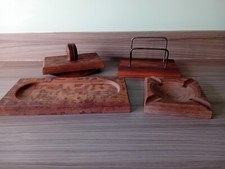 Walnut desk pieces for sale  CAERPHILLY