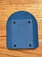 NOS Santa Cruz Skateboard Cell Block 3 III Blue Riser Pad Old School Natas Knox comprar usado  Enviando para Brazil