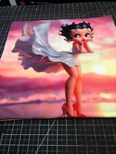 CAPA ALMOFADA SOFÁ ESTAMPADA DUPLA FACE BETTY BOOP, usado comprar usado  Enviando para Brazil