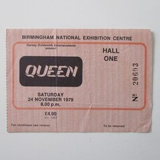 Queen birmingham nec for sale  GRANGE-OVER-SANDS