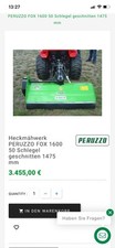 Schlegelmulcher peruzzo 1600 gebraucht kaufen  Breitungen