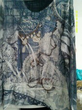 Schönes blusenshirt edel gebraucht kaufen  Heidenau, Dohna, Müglitztal