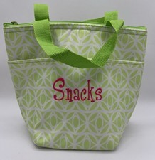 Usado, Bolsa tote térmica pequena Thirty-One -Treliça de jardim - Bordada térmica *lanches* comprar usado  Enviando para Brazil