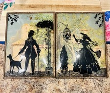 Pair vintage reverse for sale  Simpsonville