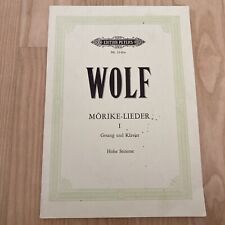 Wolf mörike lieder gebraucht kaufen  München